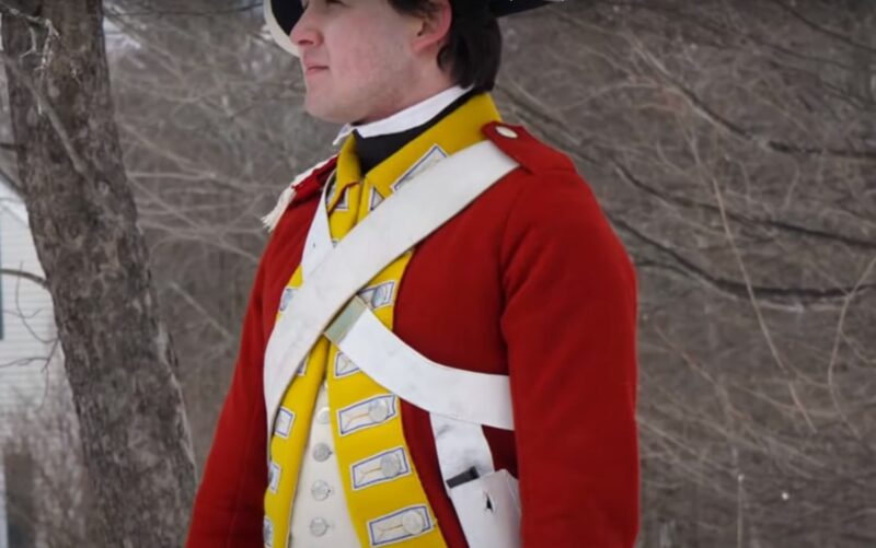 Red Coats in England british uniform